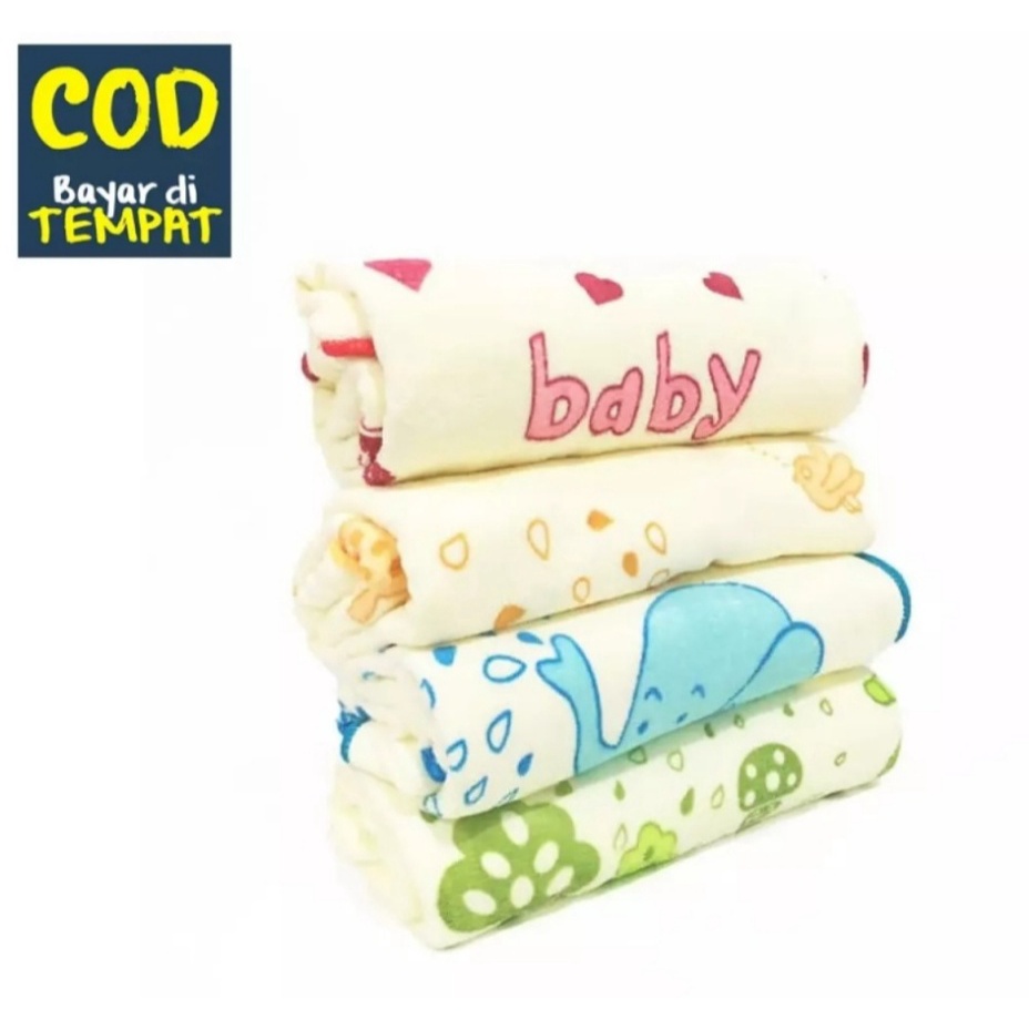 Handuk Bayi Motif dan Handuk Anak Halus dan Lembut 50x100 cm Bahan Microfiber Super Lembut