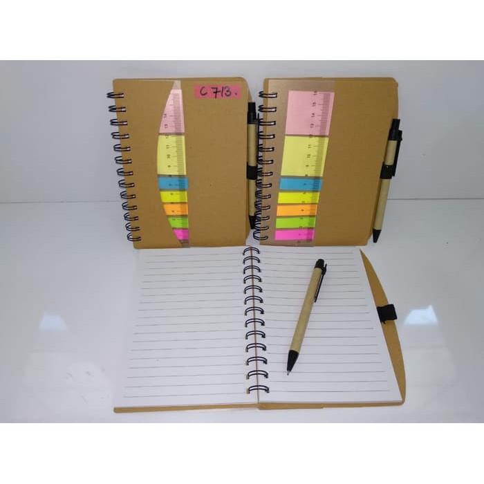 

Agenda memo post it FREE penggaris pulpen