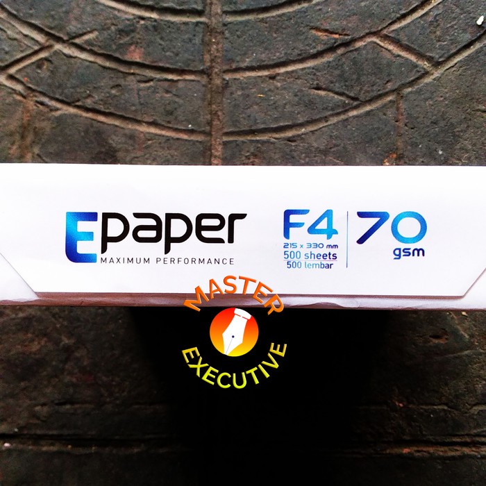 [Dus - 5 Rim] EPaper Kertas HVS F4 / Folio 70 gsm 215 x 330 mm - Khusus Go-Send Bandung