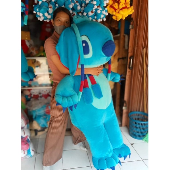 BONEKA STITCH PREMIUM SUPER JUMBO 1,5 METER BUAT KADO