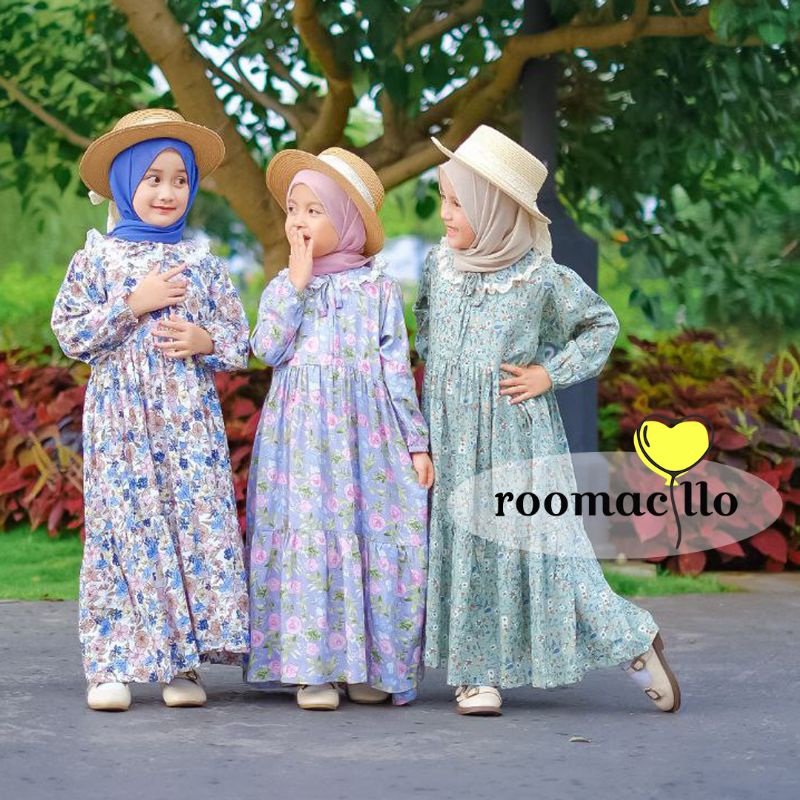 Gamisila Kawaii Kawai by Casila, Dress Anak Eropa
