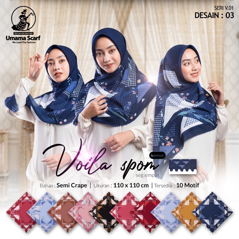 ( new design ) VOILA SPOM by UMAMA scarf
