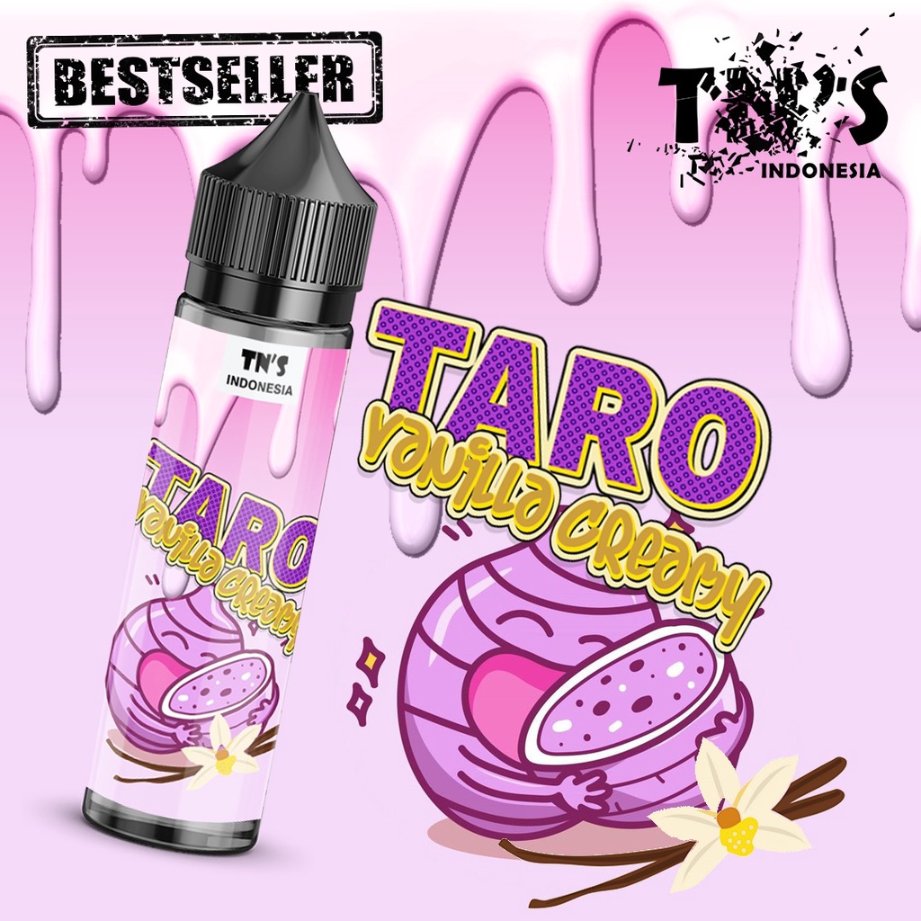 Liquids 60ml taro vanilla creamy likuids paling enak | pods | liqud | liwit | vapee.