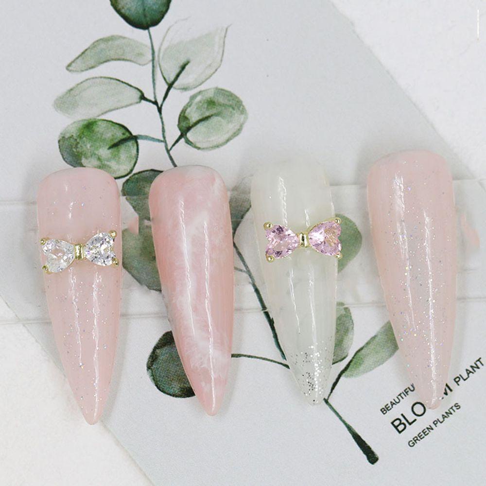 Mxbeauty Ikatan Simpul Bor Kuku Gaya Jepang Mewah Indah Flash DIY Nail Art Dekorasi