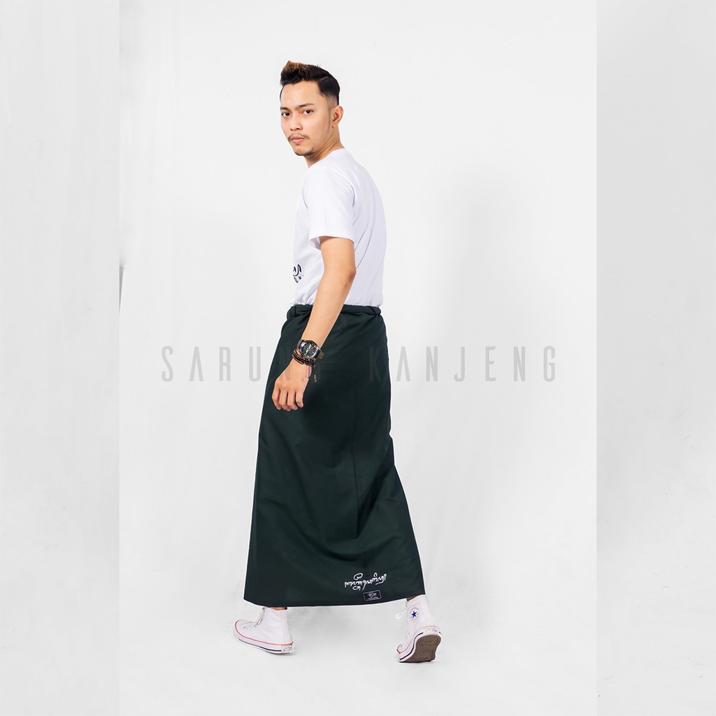 SARUNG KANJENG| SARUNG PURE ARMY|SARUNG POLOS ORIGINAL