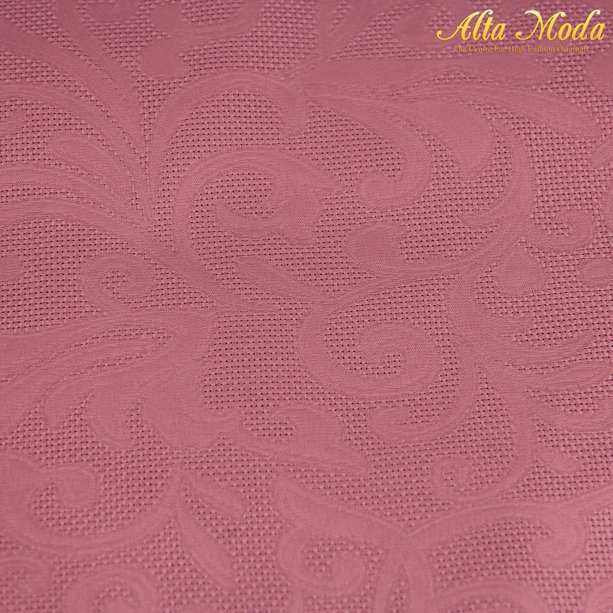 

Alta Moda Linen Jacquard Roots Pattern In Plain Pink (1M)