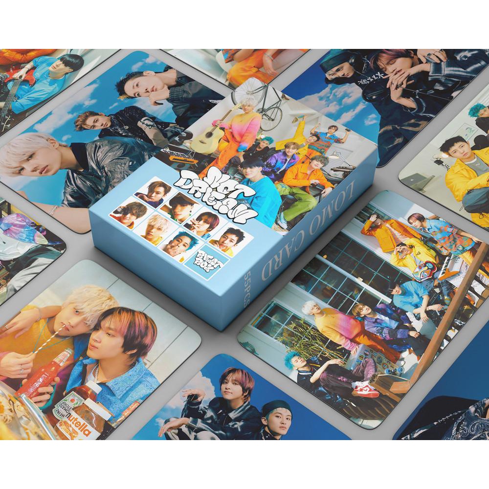 55pcs / Kotak Kartu Pos LOMO Foto NCT DREAM BEAT BOX