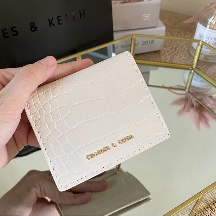 ✥ CK Croco Printed Wallet Wanita Ori ֍