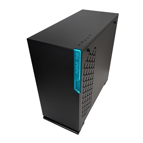 CASING InWin Casing 103 Black Mid Tower-BLACK and WHITE