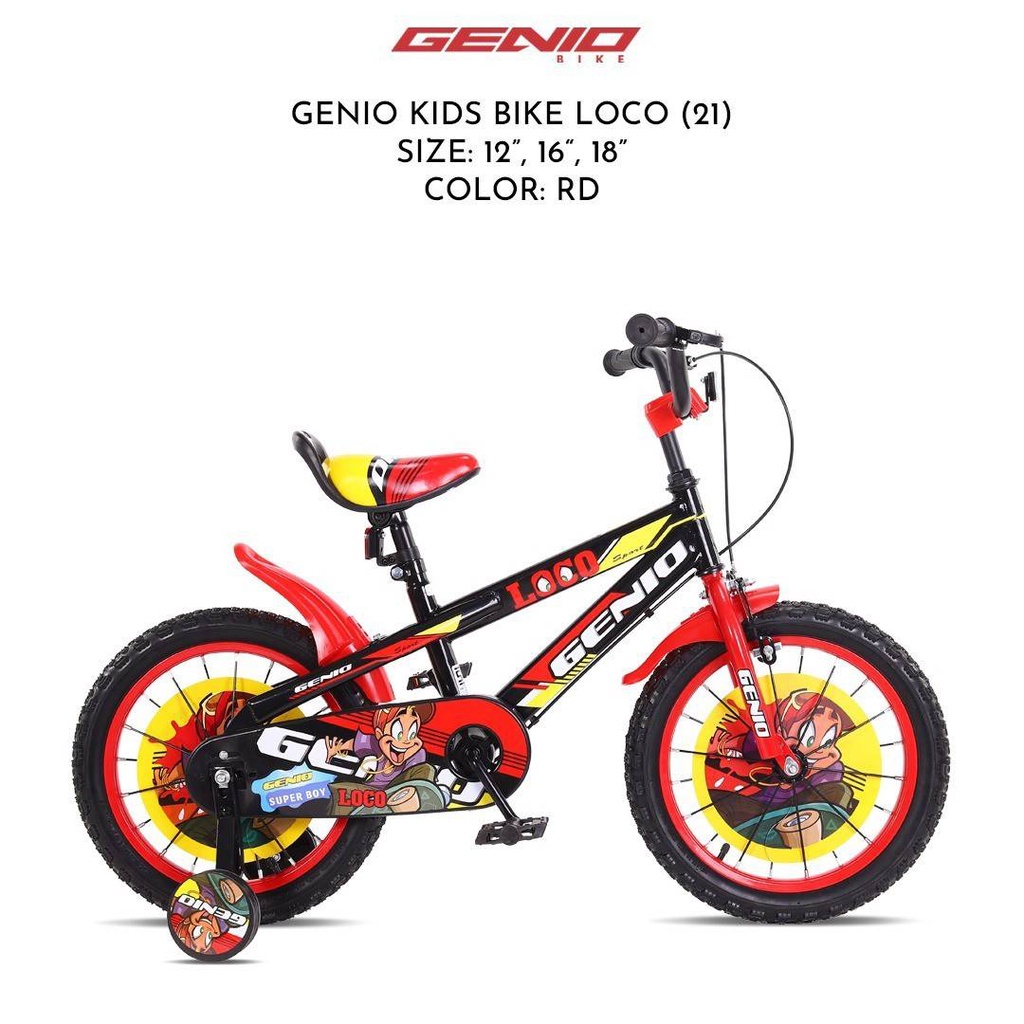 SEPEDA BMX 18" GENIO LOCO