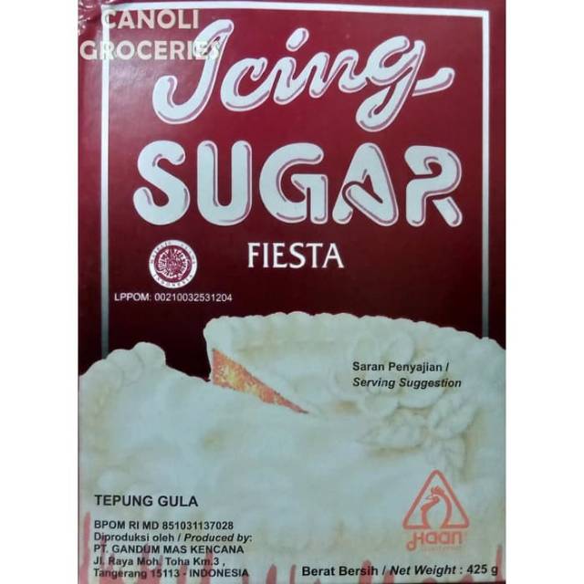 

FIESTA ICING SUGAR 425 gr