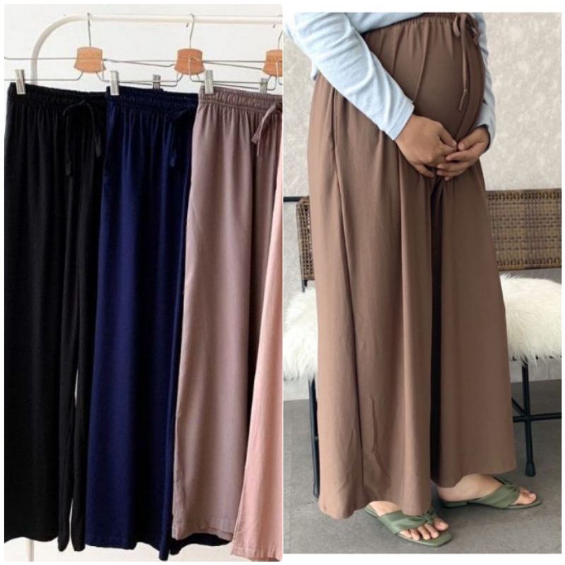 Kulot Basic Daily Jumbo BIG SIZE XXL Cocok Buat Ibu Hamil