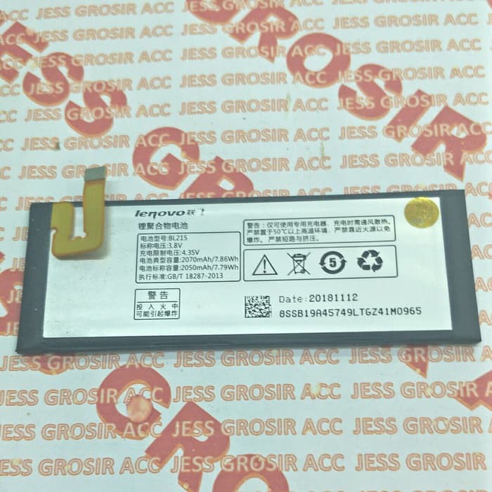 Baterai Battery Original LENOVO BL215 , BL-215 , Vibe X , S960 , S960T