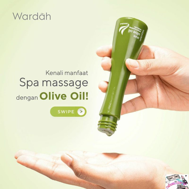 ☃Cutezz_Ching1☃Wardah Olive Oil for Massage 150 ml