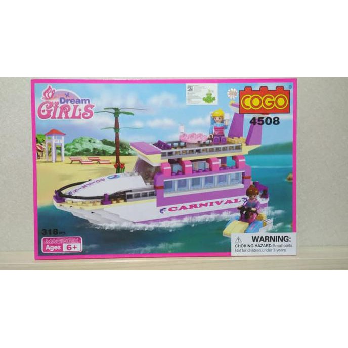 Lego Cogo 4508 Dream Girls ( Kapal Pesiar )