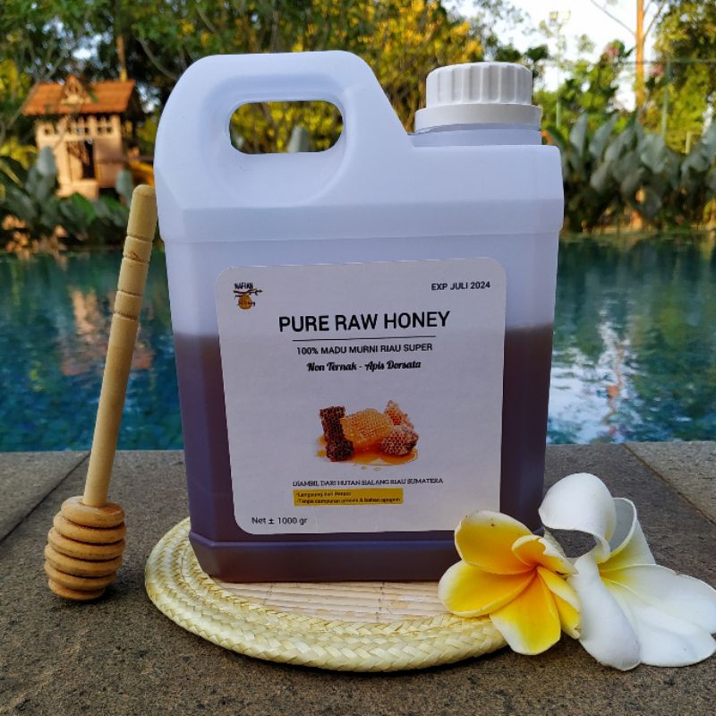 

Madu Asli Murni Madu Hutan Nafian Honey 1kg Raw honey sialang