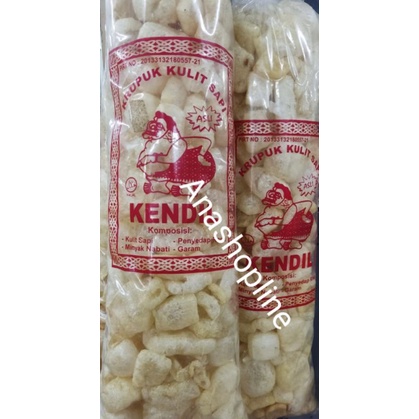 

( pesan dulu )Kerupuk Rambak Sapi cap Kendil / snack / condiment