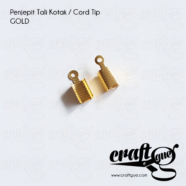 Penjepit Tali Kotak/Cord Tip (5gr)