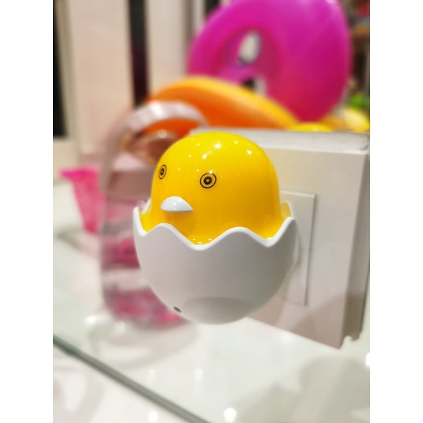 Lampu Tidur LED Telur Ayam Sensor Cahaya / Night Light Lamp Chicken Egg Bebek Duck / Lampu Tidur Hemat Energy / Lampu Kamar Anak / Lampu Aesthetic / Lampu Unik