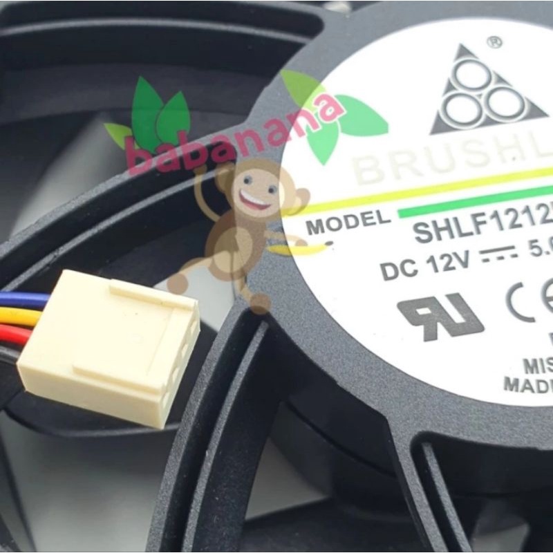 Fan 7500rpm brushless mining kipas cooling cooler rig pc casing