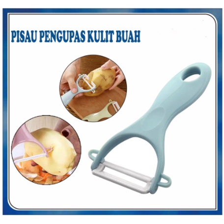 Pisau Kupas Kulit Buah Besar Mata Pisau Stainless / Peeler / Pisau Kupas Kulit Buah Tajam