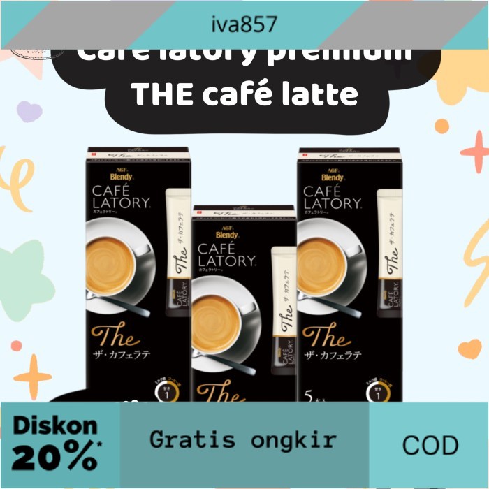 

PROMO Cafe Latory Premium THE JAPAN - Cafe Latte GRATIS ONGKIR