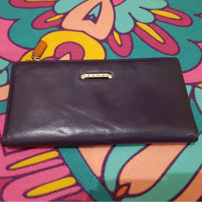 Preloved Dompet Renoma warna Manggis