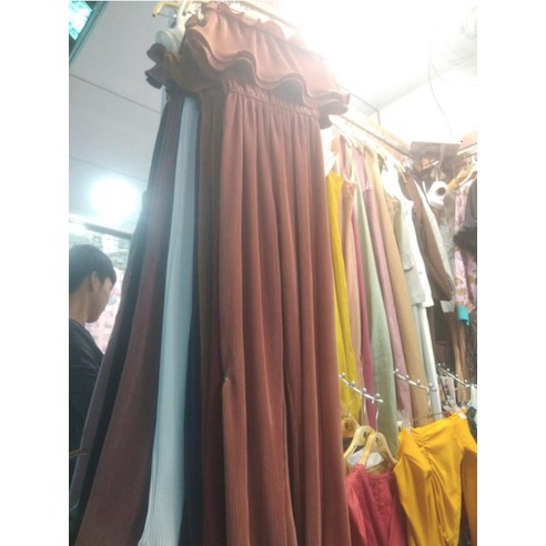 Jumpsuit Plisket Premium Ori Bangkok Thailand Free size