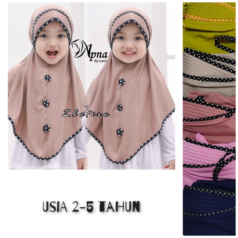 Jilbab Anak Zhafira by Apna