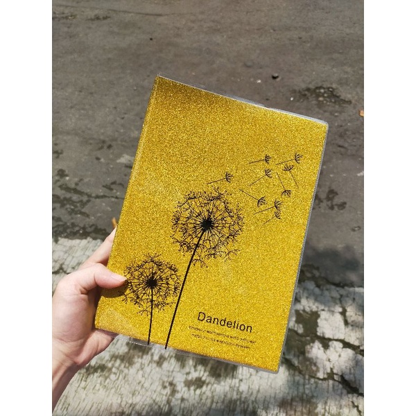 

Notebook Lined Dandelion Tian Sheng Gold B5