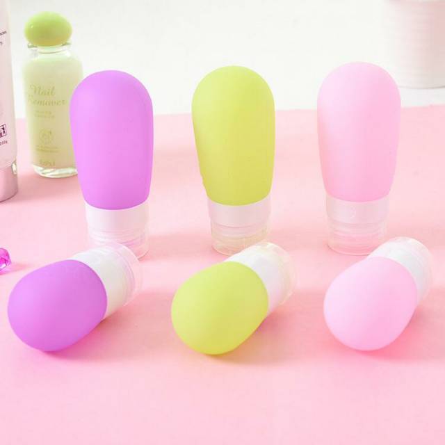 silicone travel bottles / botol tabung silicone