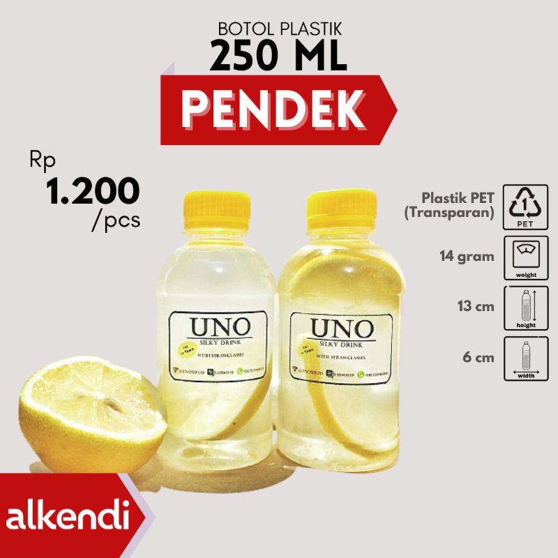 BOTOL PENDEK 250 ML