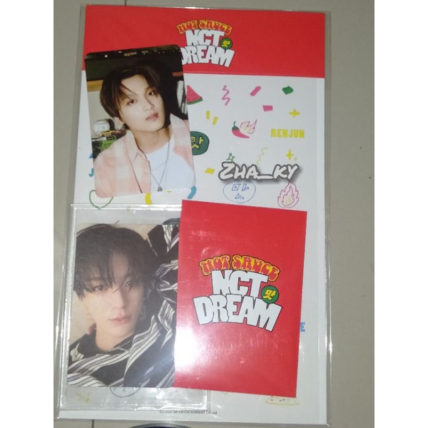 [baca deskripsi] MD Photocard (PC) Deco Sticker NCT Dream Jeno Selca