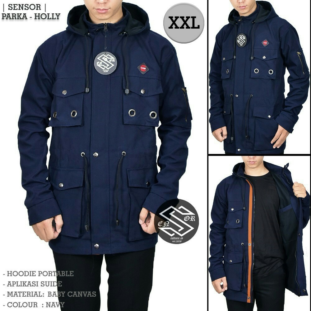 jaket hoodie parka