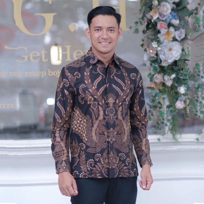 PROMO !! BATIK EXPRESS Solo Batik Kebaya Couple Tunangan Couple Cantika Tulle Mutiara / Kebaya Wisuda/ Kebaya Kondangan/ kebaya Engagement