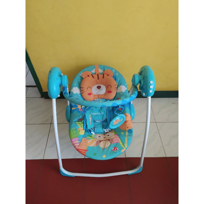 premium swing bouncer sugar baby (preloved)