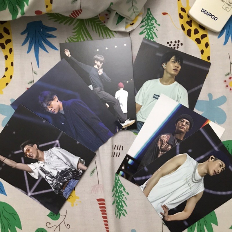 GOT7 Postcard benefit album Call My Name ( bambam, youngjae, jackson & jinyoung)