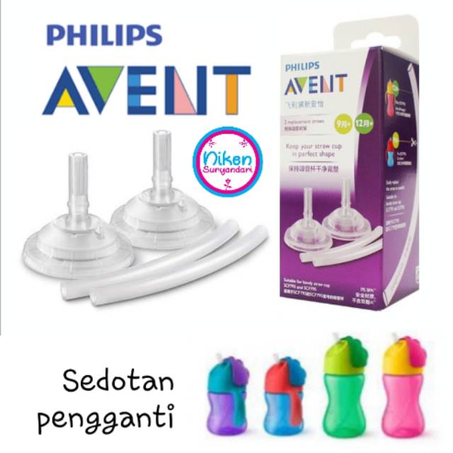 Avent Replacement Straw for Bendy Cup Sedotan Pengganti 7oz 10oz