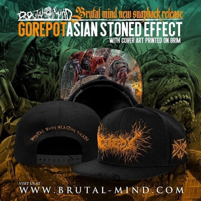 GOREPOT SNAPBACK ORANGE -