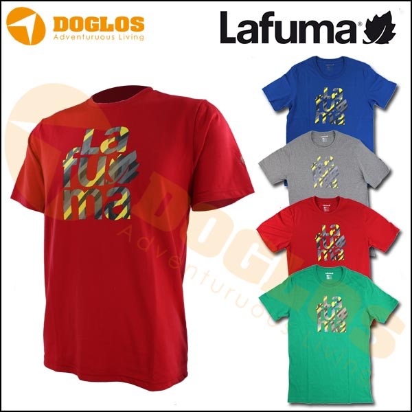 Lafuma Logo T-shirt kaos outdoor gunung hiking lapangan fashion