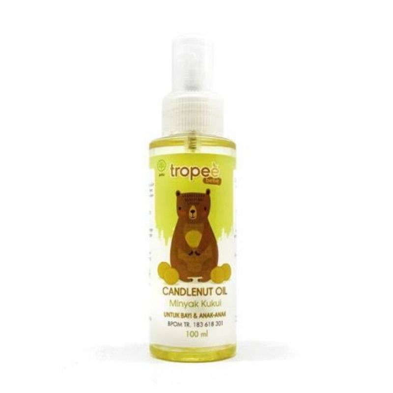 Tropee Bebe Candlenut Oil 100ml - Tropee Bebe Minyak Kemiri Bayi