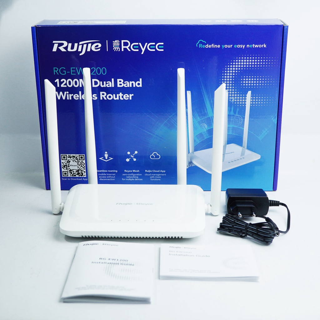 RUIJIE REYEE RG-EW1200 AC1200 1200M DUAL BAND WIRELESS ROUTER