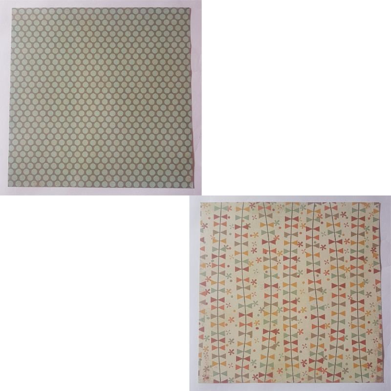 

kertas motif bolak balik pita polkadot