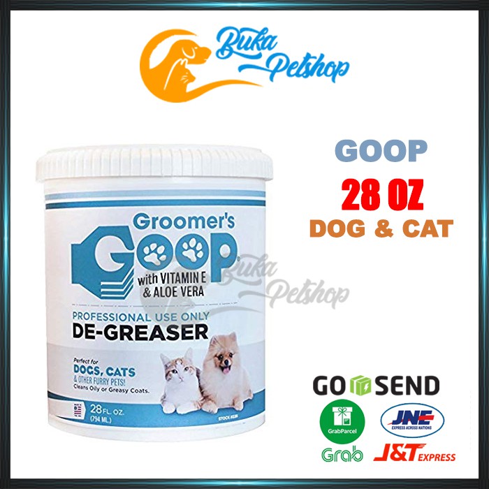 Pemutih Bulu GROOMER GOOP Dan Pembersih Bulu Cat Dan Dog 28oz