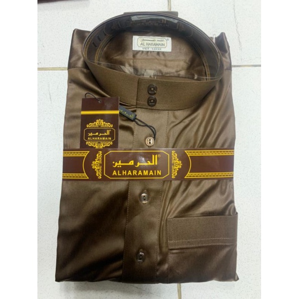 GAMIS / JUBAH ALHARAMAIN VIET ORIGINAL JUBAH ALHARAMAIN JUBAH PRIA SIZE JUMBO 58-60