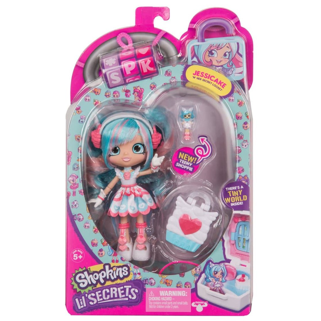 shopkins lil secrets shoppies peppa mint