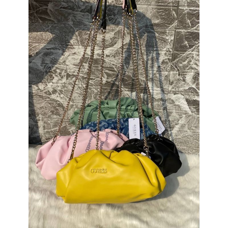 tas guess gs slingbag new | gs denim | gs best seller