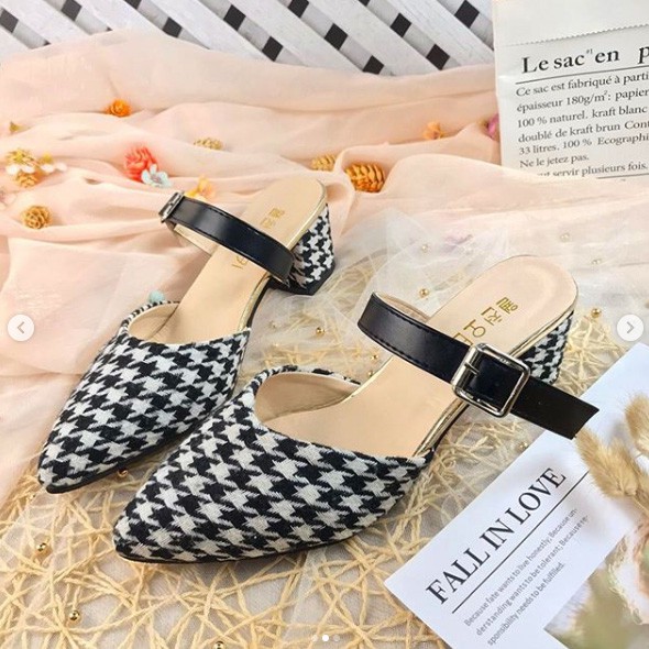 Heels Sepatu L66A import realpict