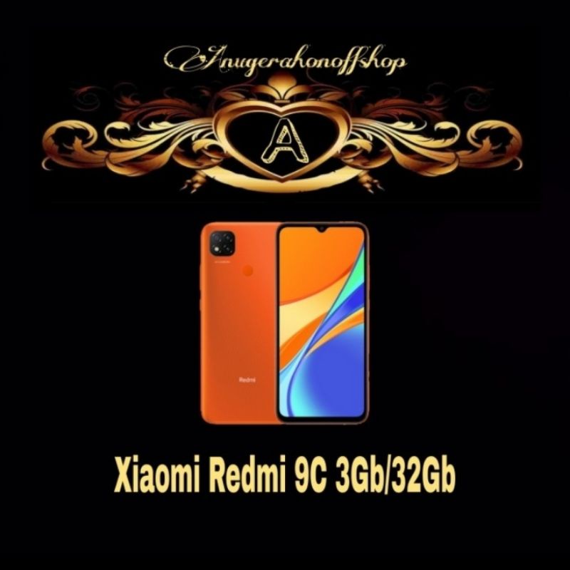 XIAOMI REDMI 9C RAM 3/32GB NEW GARANSI RESMI