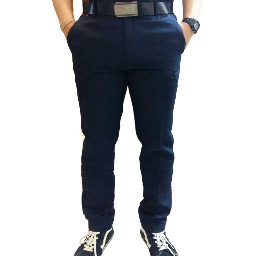 Celana bahan slimfit wool Abu abu muda -Abu tua - Hitam- Biru- Coklat / Celana bahan slimfit wool pr